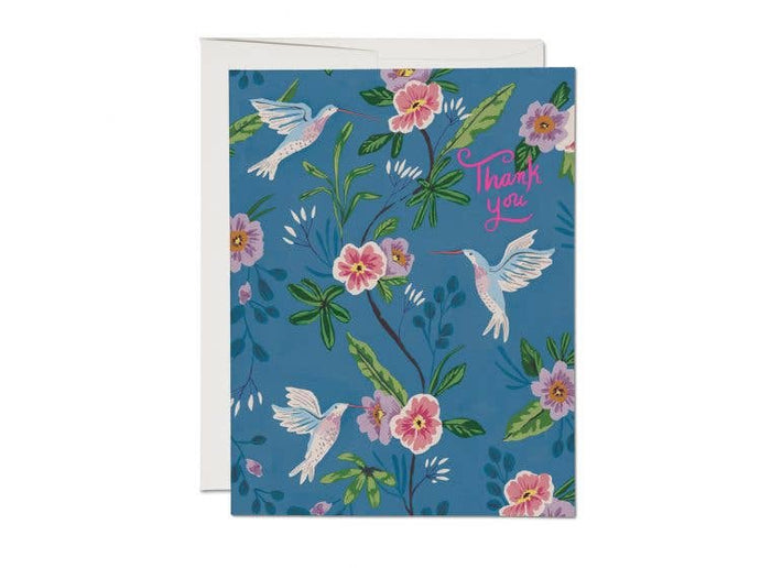 Hummingbird Thank You Card