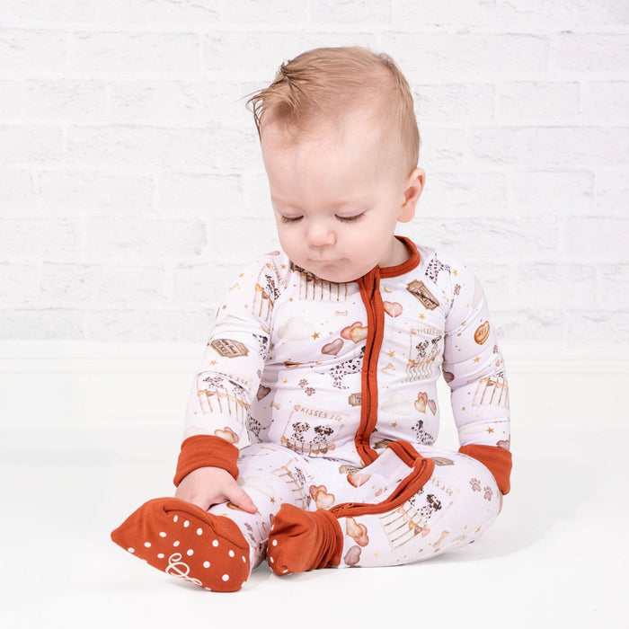 I Ruff You Romper - Jammie Session