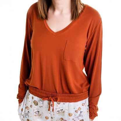 I Ruff You Women's Long Sleeve Shirt - Jammie Session