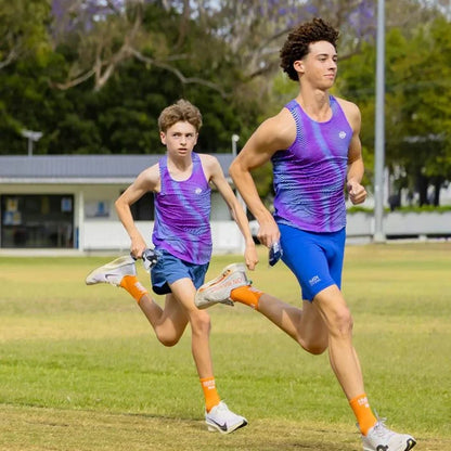 IMPI Boys Racing Tights - Cobalt