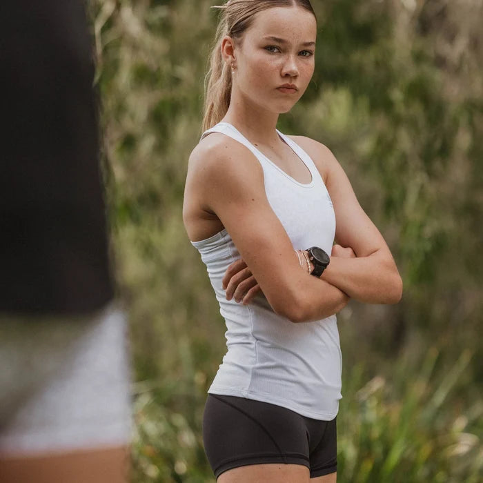 IMPI Fitted Running Singlet -  White