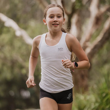 IMPI Fitted Running Singlet -  White
