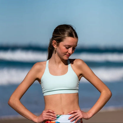 IMPI Loop Girls Crop Top - Seafoam