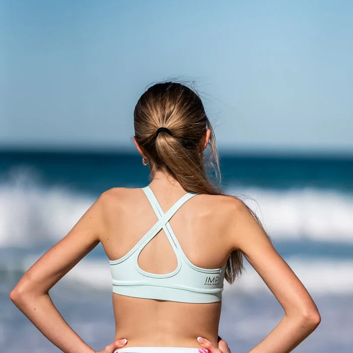 IMPI Loop Girls Crop Top - Seafoam