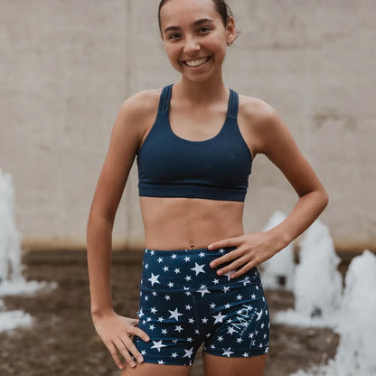 IMPI Running 6 Strap Bra Top - Navy