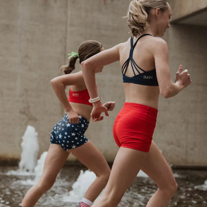 IMPI Running 6 Strap Bra Top - Navy