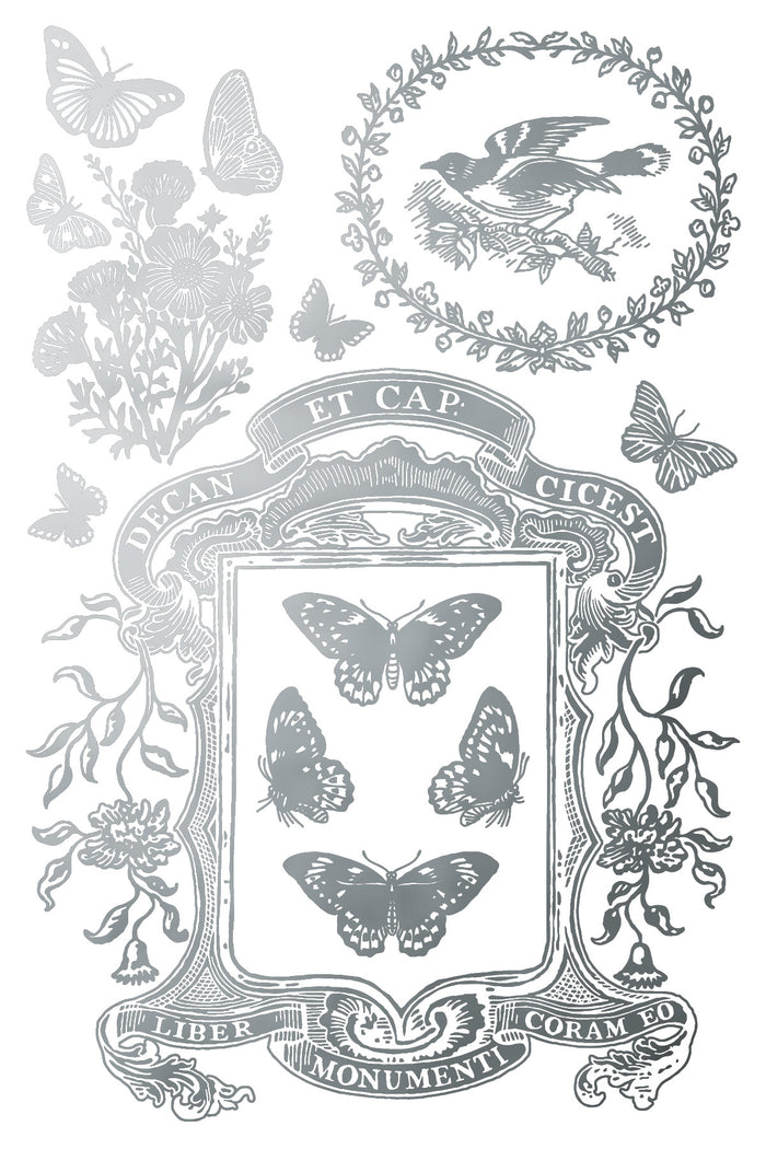 IOD - Papillon Foil TRANSFER 8 x 12” PAD