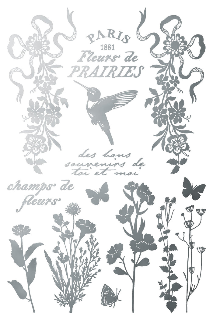 IOD - Papillon Foil TRANSFER 8 x 12” PAD