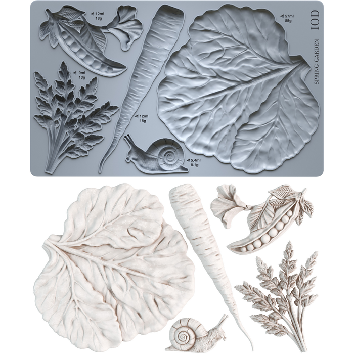 IOD - Spring Garden 6x10 IOD Mould