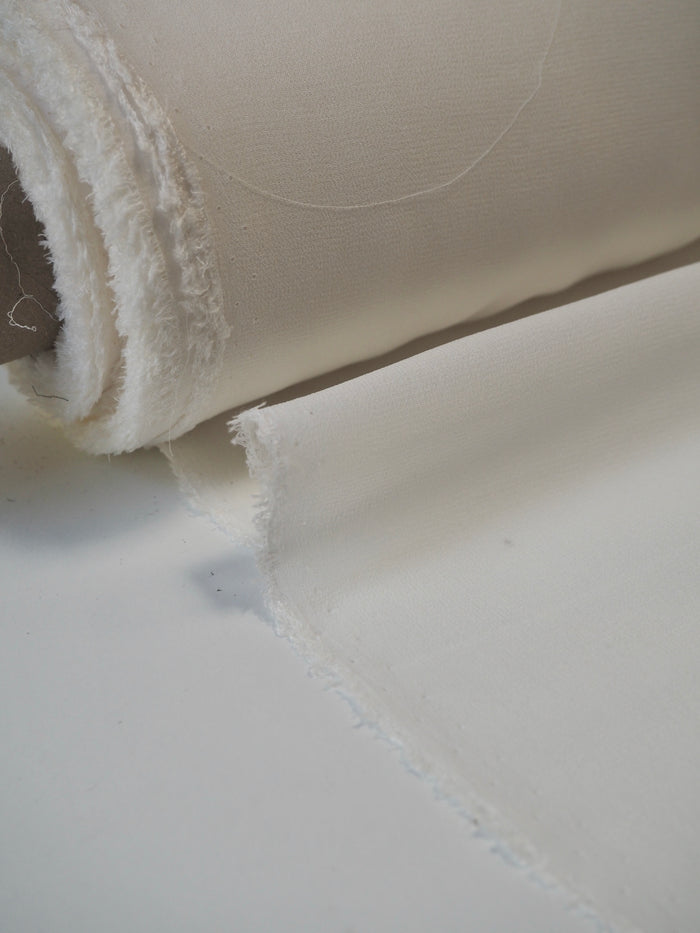 Ivory Silk Chiffon