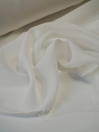 Ivory Silk Chiffon