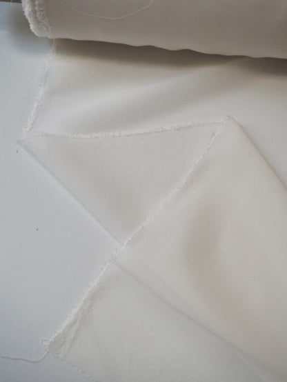 Ivory Silk Chiffon