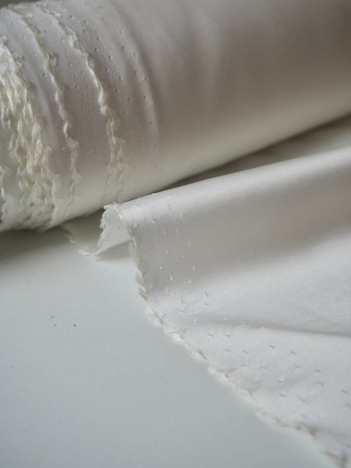 Ivory Viscose Satin