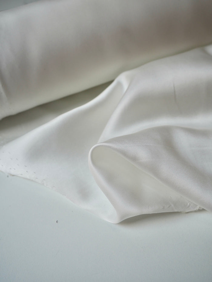 Ivory Viscose Satin