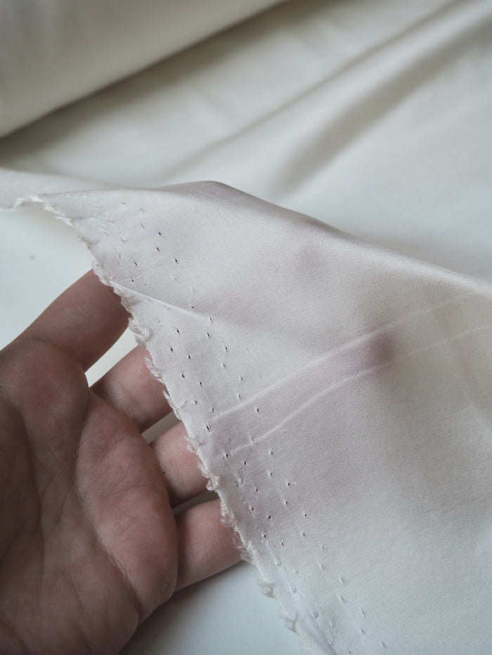 Ivory Viscose Satin