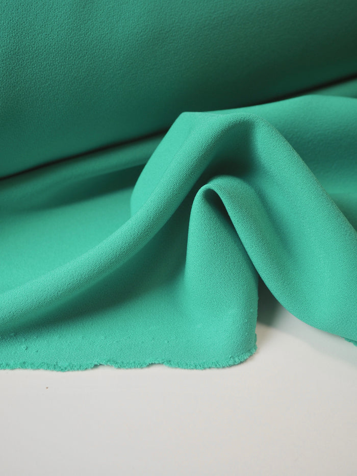 Jade Stretch Heavy Crepe