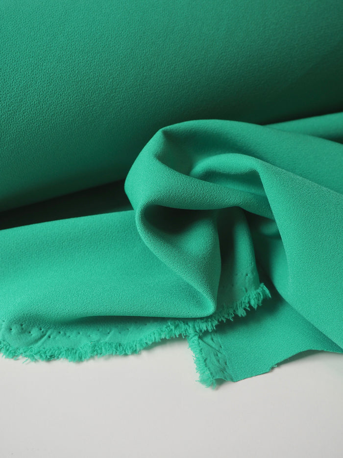 Jade Stretch Heavy Crepe
