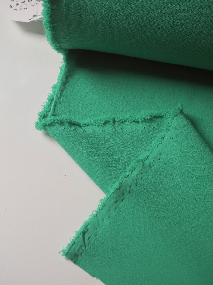 Jade Stretch Heavy Crepe