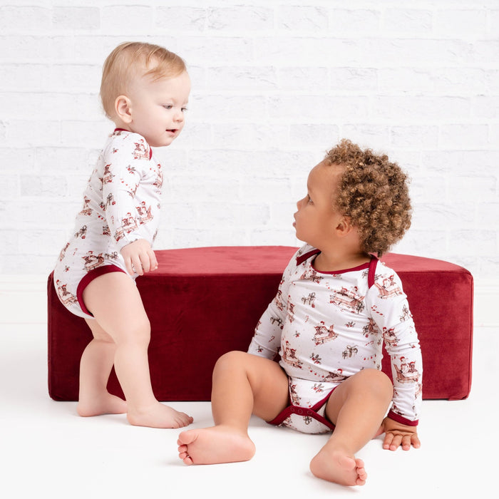 Jingle Bell Hop (Rabbit) Bodysuit - Jammie Session