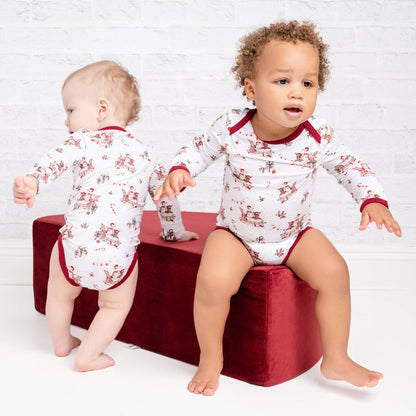 Jingle Bell Hop (Rabbit) Bodysuit - Jammie Session