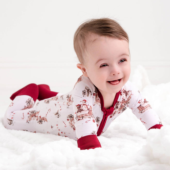 Jingle Bell Hop (Rabbit) Romper - Jammie Session