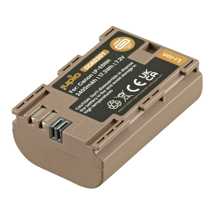 Jupio LP-E6NH ULTRA C (USB-C input) 2400mAh