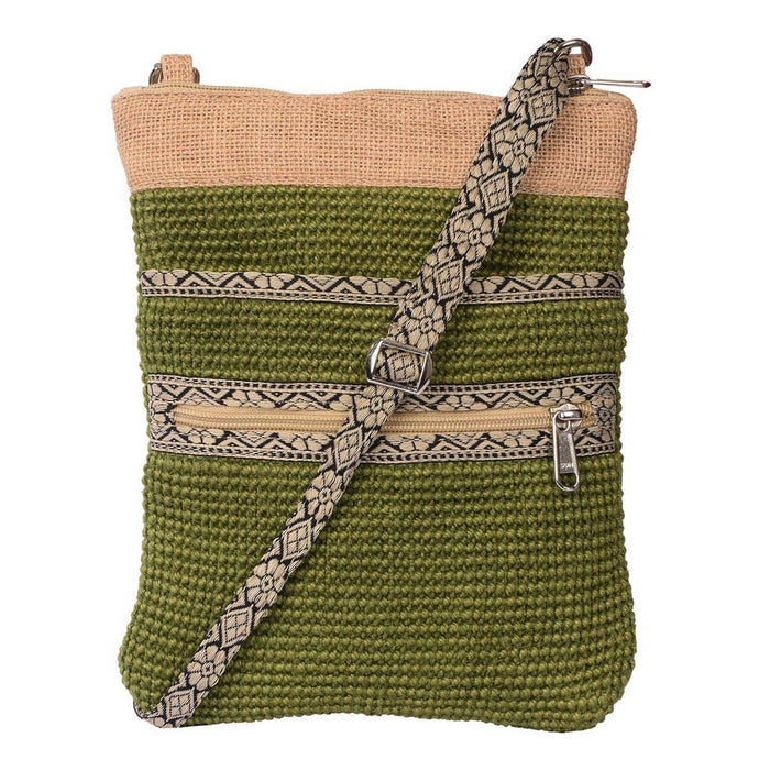 Jute Crossbody Bag