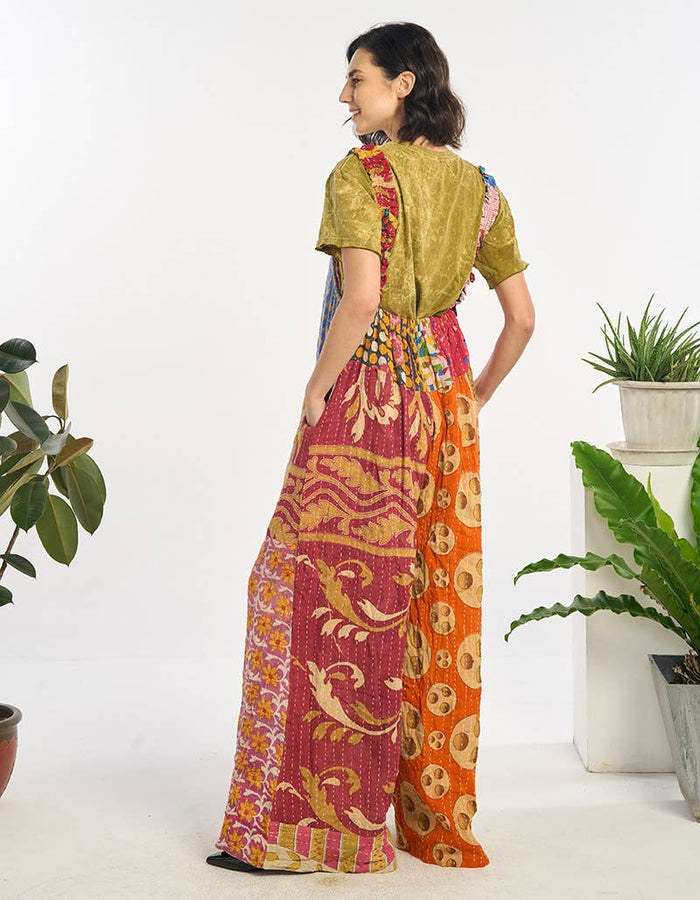 Kathmandu Cotton Kantha Jumpsuit