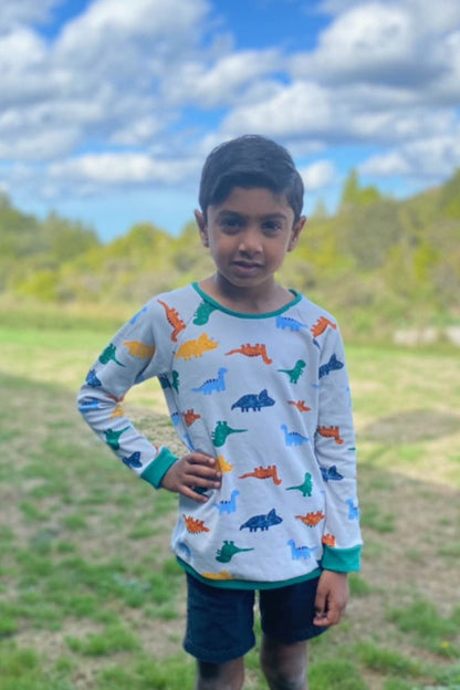 Kids Raglan Tee Sewing Pattern