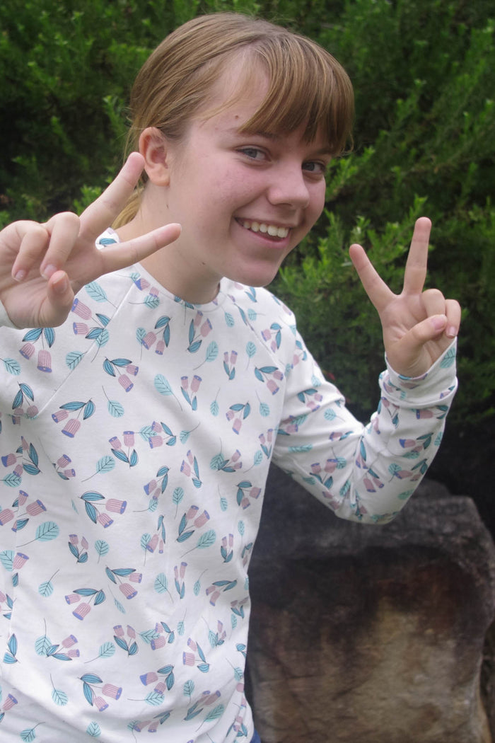 Kids Raglan Tee Sewing Pattern