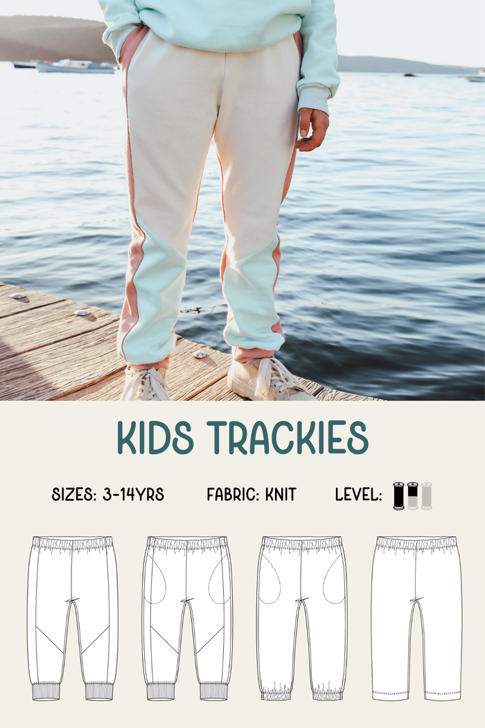 Kids Trackies Sewing Pattern