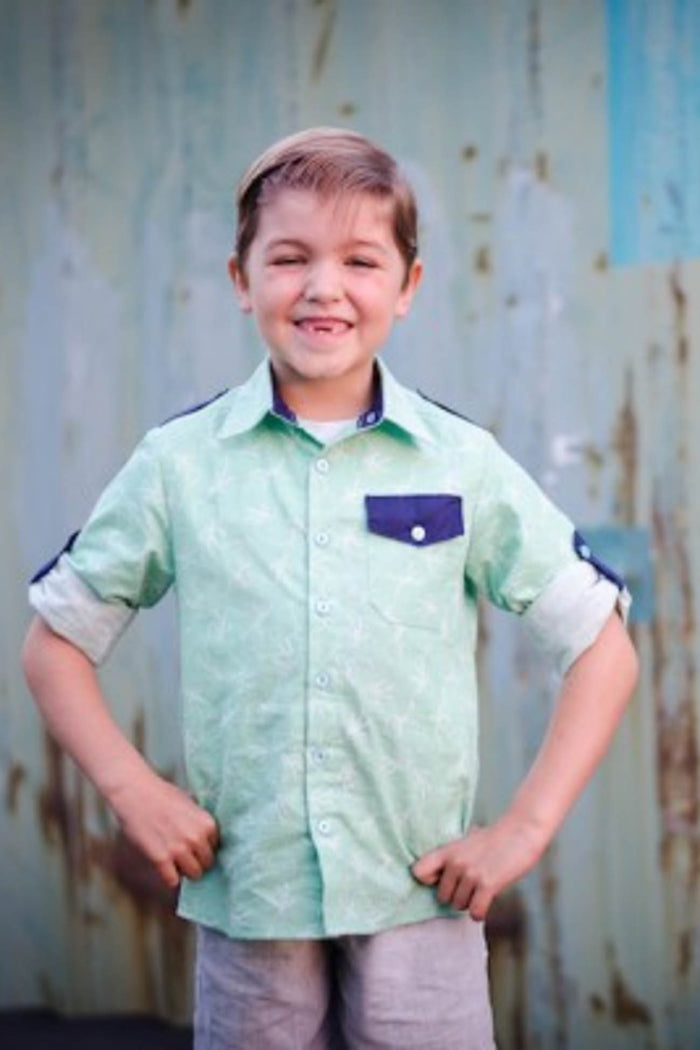 Kids Troop Shirt Sewing Pattern