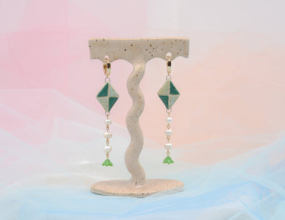 Kite Earrings - Juice Ceramics