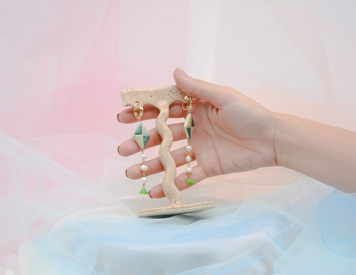 Kite Earrings - Juice Ceramics