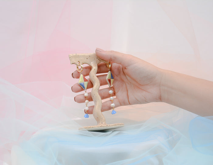 Kite Earrings - Juice Ceramics
