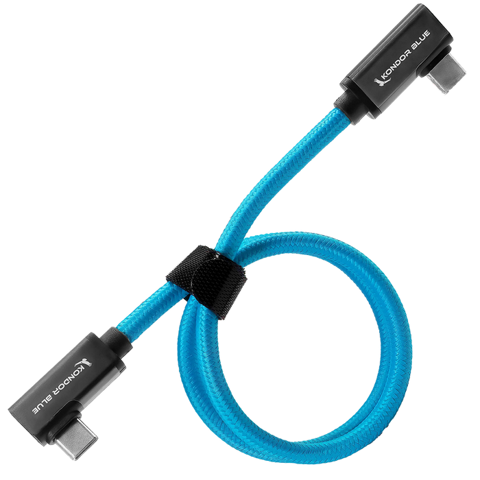 Kondor Blue USB-C to USB-C for SSD Recording & Charging Cable