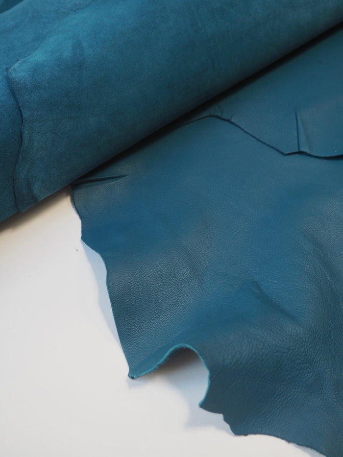 Lagoon Blue Napa Lambskin
