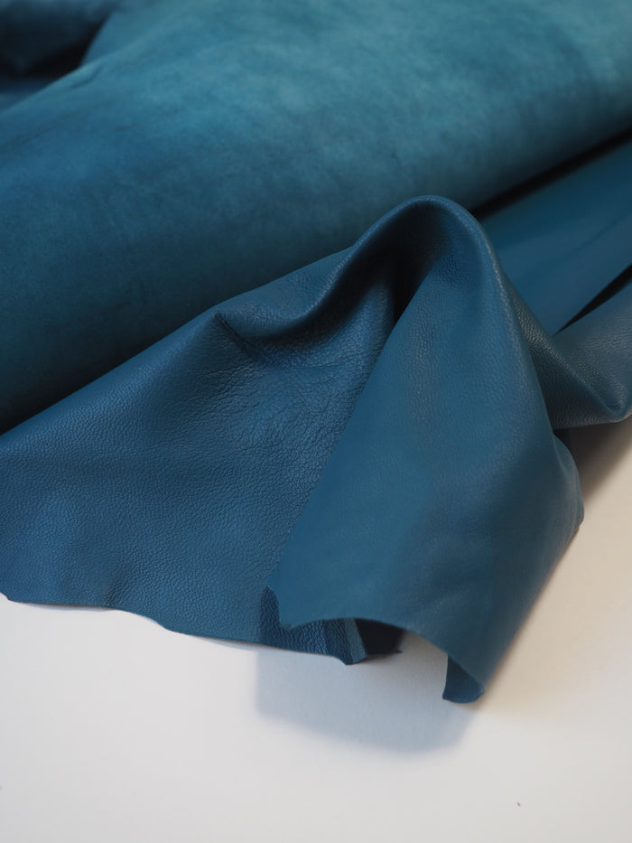 Lagoon Blue Napa Lambskin