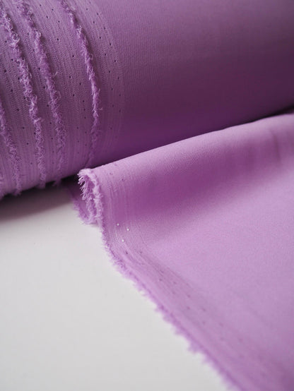Lavender Lightweight Silk Crepe Satin