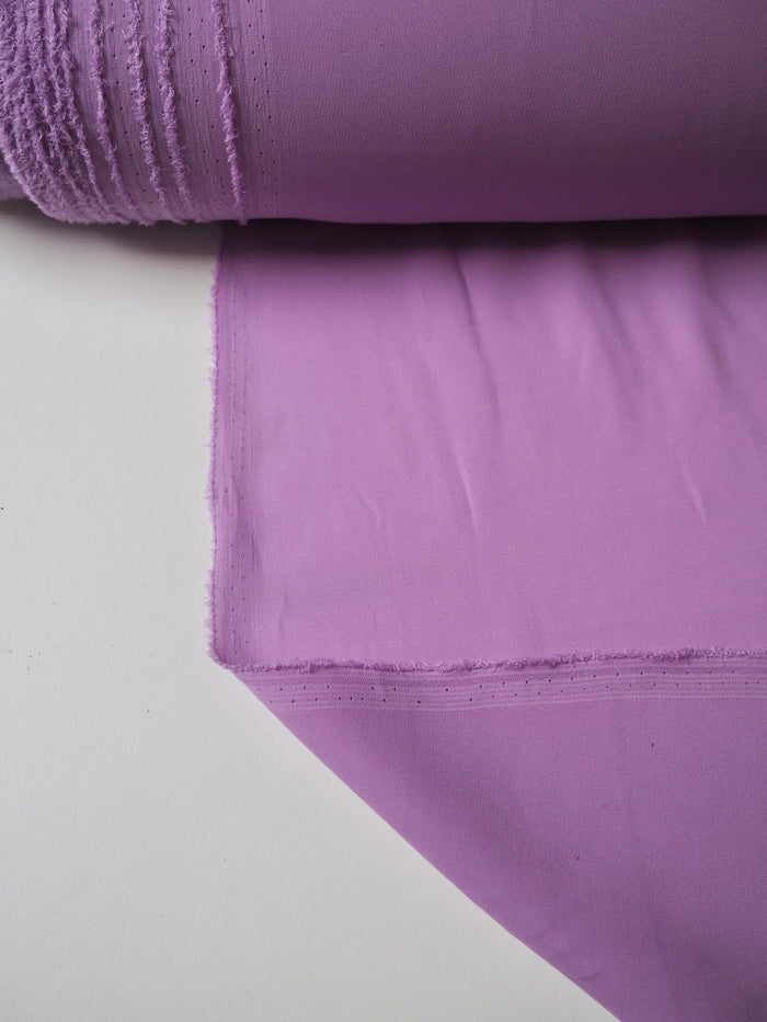 Lavender Lightweight Silk Crepe Satin