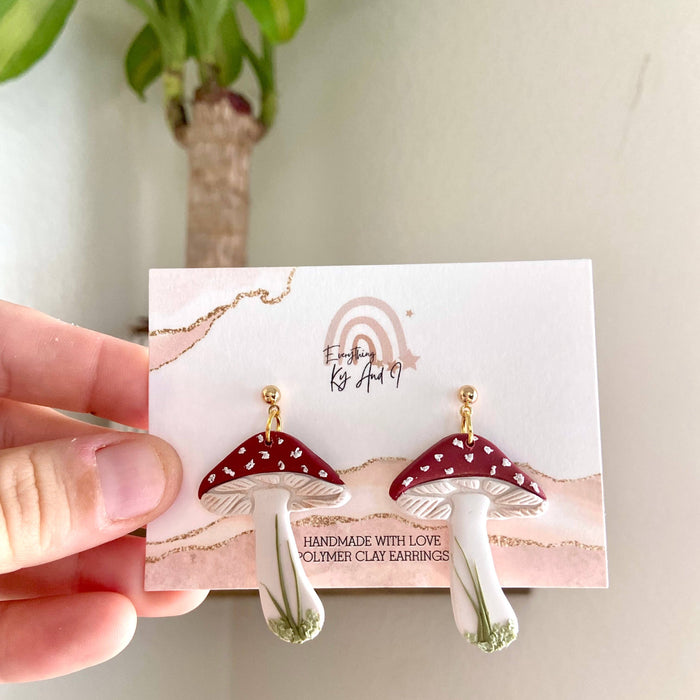 Lazy Mushy Earrings