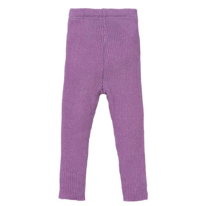 Legging bébé laine mérinos Disana – Lilas