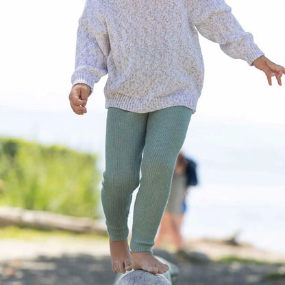 Legging léger en laine mérinos Disana – Jade
