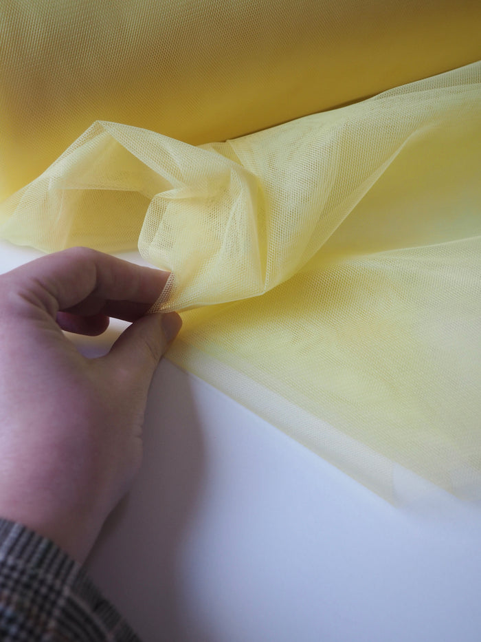 Lemon Semi-Rigid Extra Wide Tulle