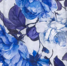 Lenny Dress - Blue Floral