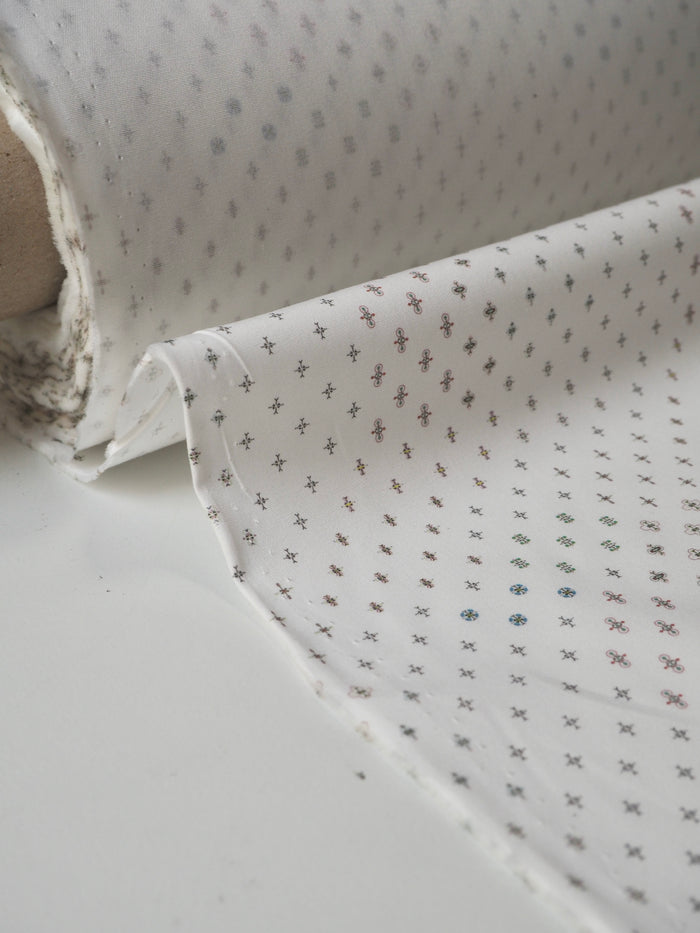Liberty Rainbow Mini Cross Cotton Poplin