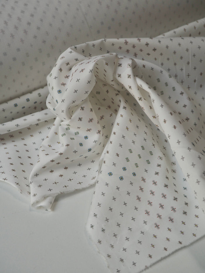 Liberty Rainbow Mini Cross Cotton Poplin