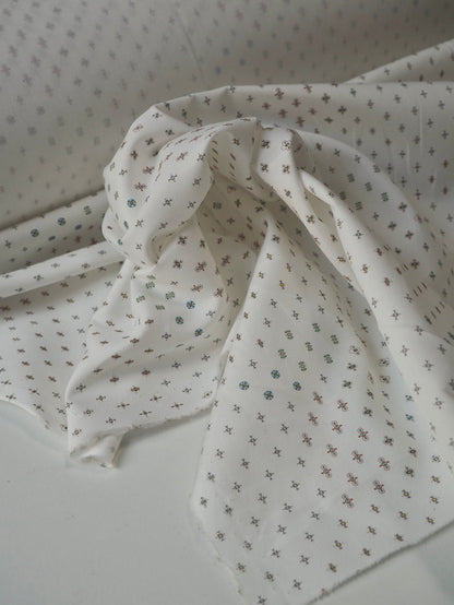 Liberty Rainbow Mini Cross Cotton Poplin