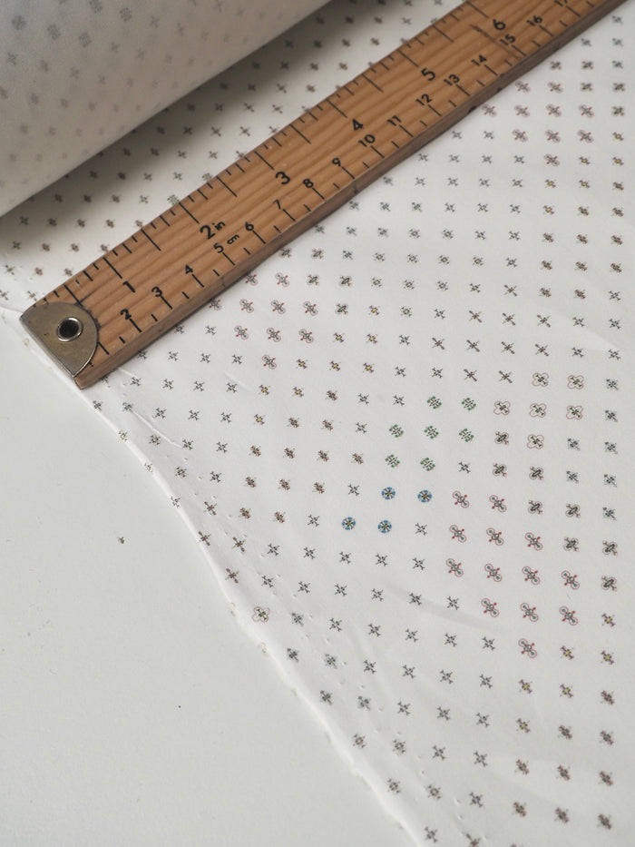 Liberty Rainbow Mini Cross Cotton Poplin