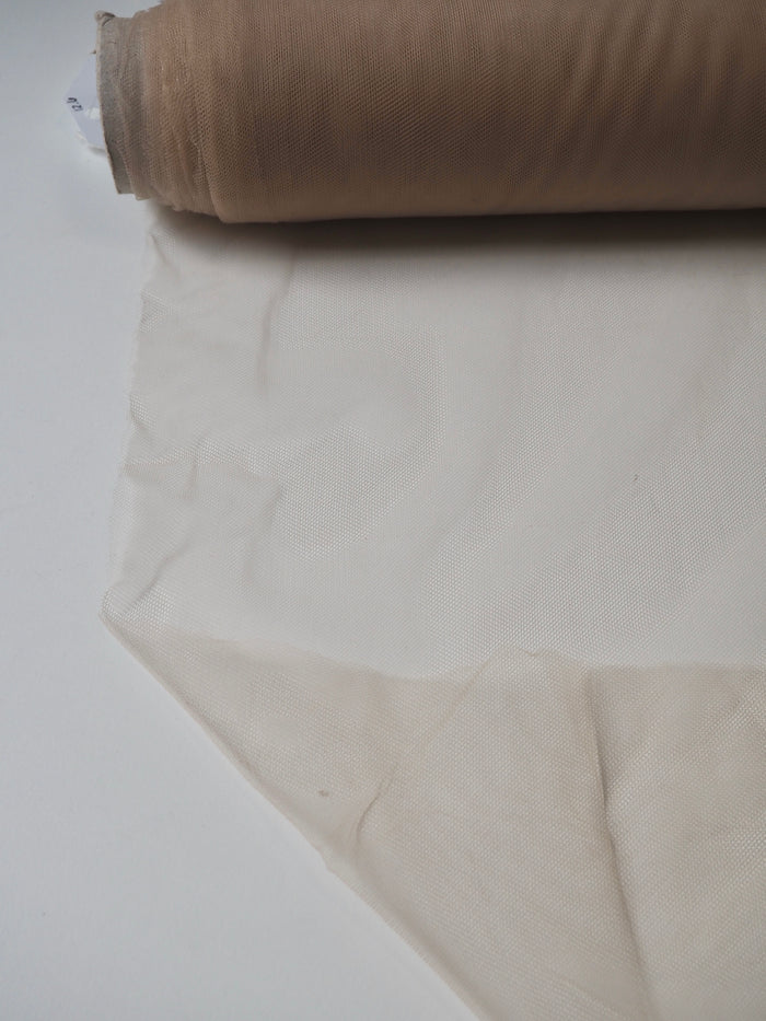 Light Beige Illusion Tulle